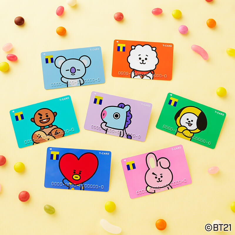 Bt21のtカードが日本に上陸 作り方や取扱店舗 アミおすすめbtsキャラクター ソウル弾丸 タビジョブログ
